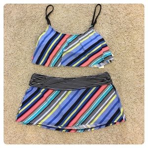 NWT! Kenneth Cole two piece swim